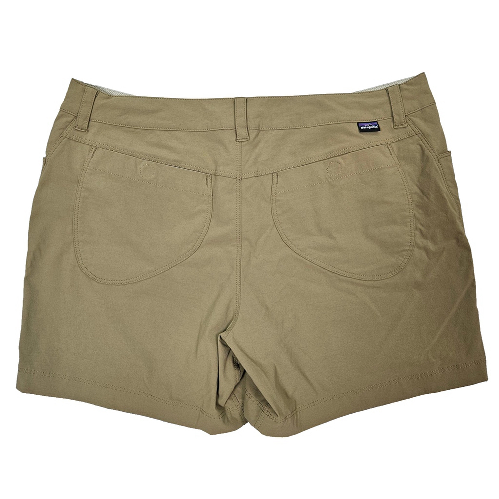 Patagonia Womens Rock Craft Shorts Tan Size 10 Hiking Climbing Outdoor Trail - Picture 2 of 15
